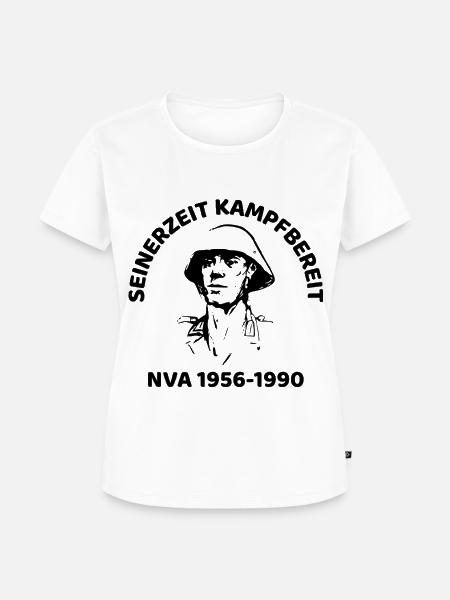 Volksarmee Veteranen Design - Frauen Premium Bio T-Shirt - Weiß