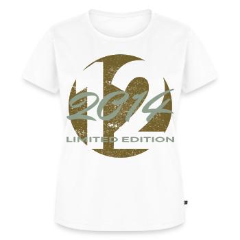 12th Birthday 2014 Boys and Girls Gift - Women's Premium Organic T-shirt - white - Front - AI Model Female 172 dark (172cm)