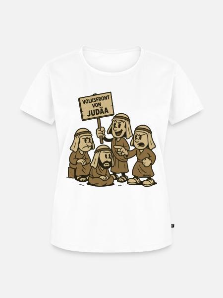 Volksfront von Judäa Parodie - Frauen Premium Bio T-Shirt - Weiß