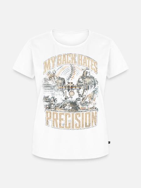 Industriemechaniker Maschinenmonteur - Frauen Premium Bio T-Shirt - Weiß