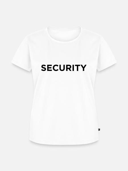 Security - Frauen Premium Bio T-Shirt - Weiß