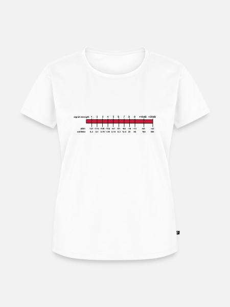 S-Meter - Frauen Premium Bio T-Shirt - Weiß