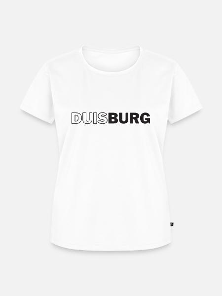 Duisburg - Frauen Premium Bio T-Shirt - Weiß
