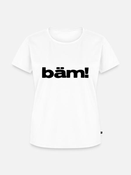 bäm! by ntko.gear - Frauen Premium Bio T-Shirt - Weiß
