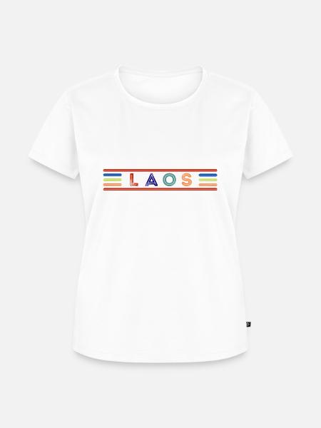 LAOS - Frauen Premium Bio T-Shirt - Weiß