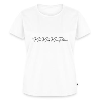 MMMP sign - Frauen Premium Bio T-Shirt - Weiß - Vorne - AI Model Female 172 dark (172cm)