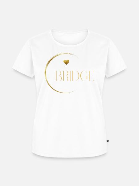 BRIDGE - Frauen Premium Bio T-Shirt - Weiß