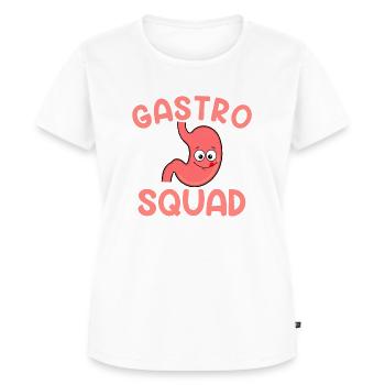 gastro squad Endoscopy Gastroenterology - Frauen Premium Bio T-Shirt - Weiß - Vorne - AI Model Female 172 dark (172cm)