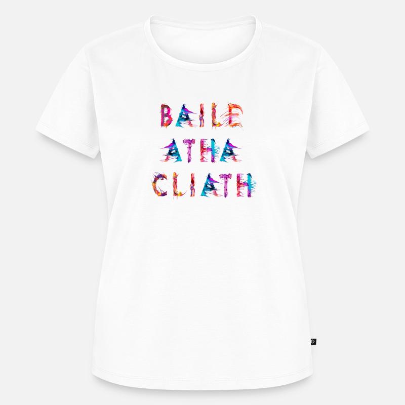Baile Atha Cliath dublin - T-shirt Premium bio Femme - blanc
