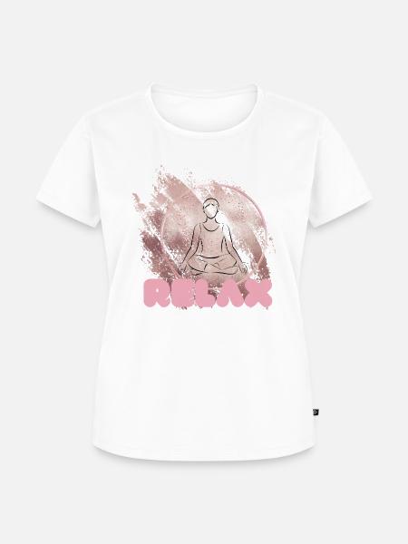 Relax - Frauen Premium Bio T-Shirt - Weiß
