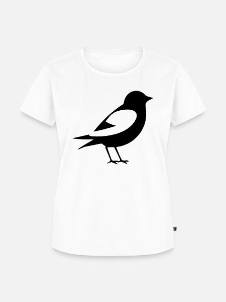 Vögelchen - Frauen Premium Bio T-Shirt - Weiß