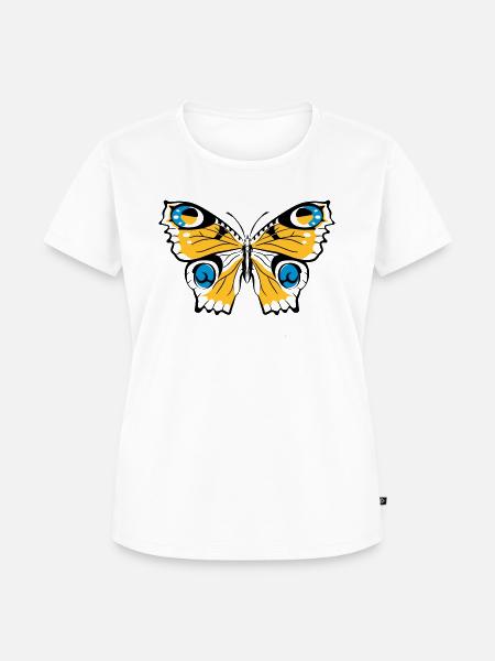 PFAUENAUGE - Frauen Premium Bio T-Shirt - Weiß