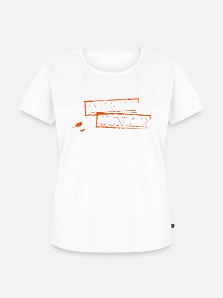 Thrill Junkie - Frauen Premium Bio T-Shirt - Weiß