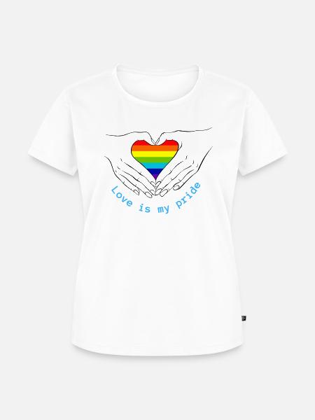 Stolz - Frauen Premium Bio T-Shirt - Weiß