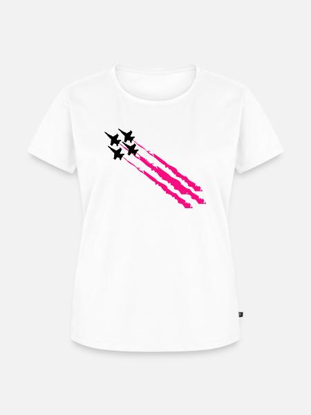 Tornados - Frauen Premium Bio T-Shirt - Weiß