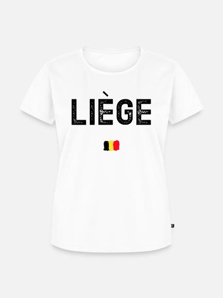 LIEGE - Frauen Premium Bio T-Shirt - Weiß