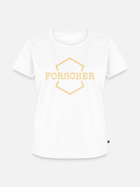 Forscher - Frauen Premium Bio T-Shirt - Weiß