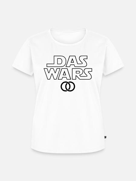 DAS WARS - Frauen Premium Bio T-Shirt - Weiß