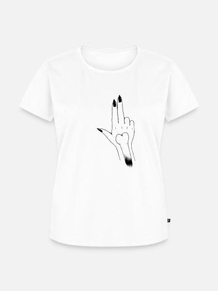 Haupt alten Schule - Frauen Premium Bio T-Shirt - Weiß