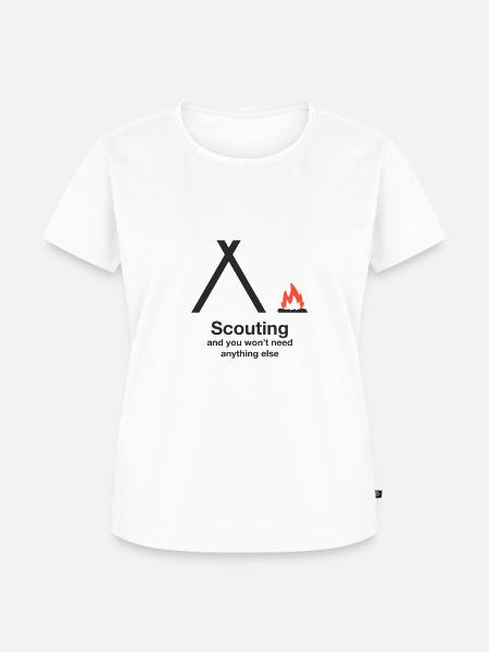 Pfadfindertum - Frauen Premium Bio T-Shirt - Weiß