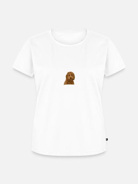 Goldendoodle - Frauen Premium Bio T-Shirt - Weiß