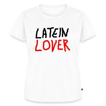 Amant latin - T-shirt Premium bio Femme - blanc - Devant - AI Model Female 172 dark (172cm)