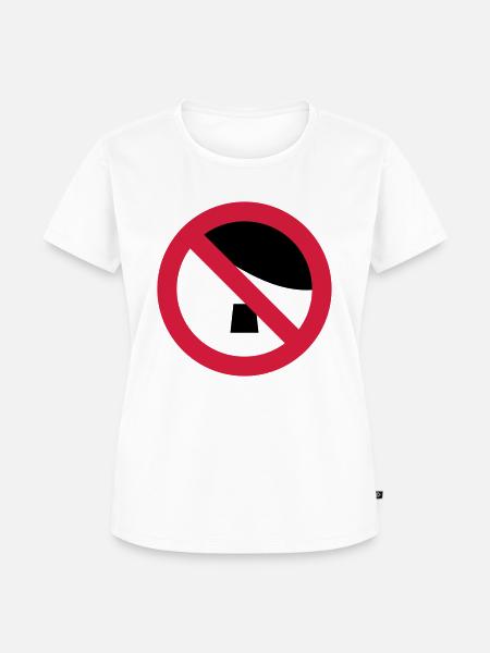 Anti Nazi - Frauen Premium Bio T-Shirt - Weiß