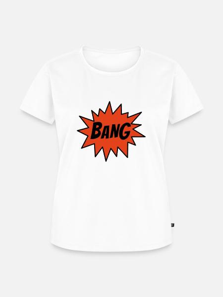 Bang Design, best Design - Frauen Premium Bio T-Shirt - Weiß