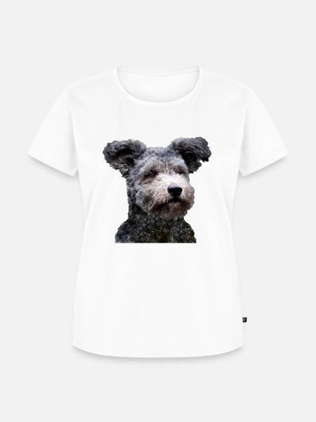 Pumi - Frauen Premium Bio T-Shirt - Weiß