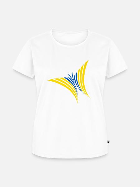 Butterfly for Peace - Frauen Premium Bio T-Shirt - Weiß