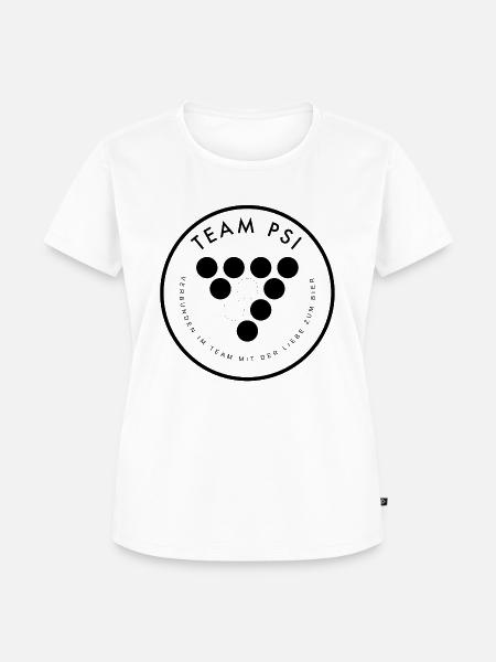 bierpong - Frauen Premium Bio T-Shirt - Weiß