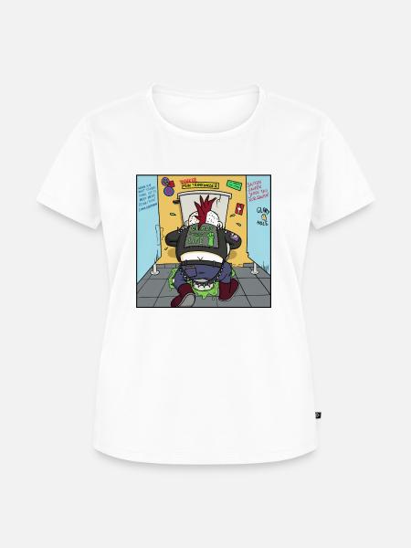 Kotzen - Frauen Premium Bio T-Shirt - Weiß