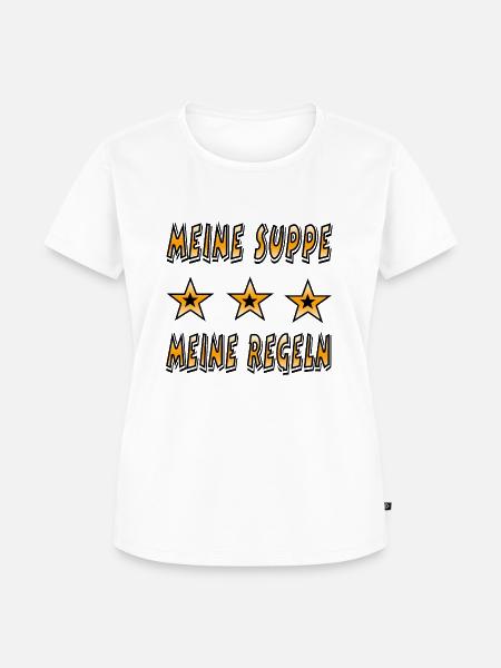 Suppe - Frauen Premium Bio T-Shirt - Weiß