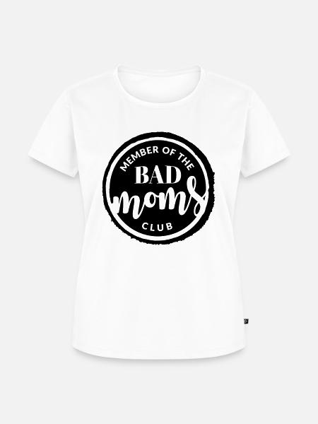 Bad Moms - Frauen Premium Bio T-Shirt - Weiß