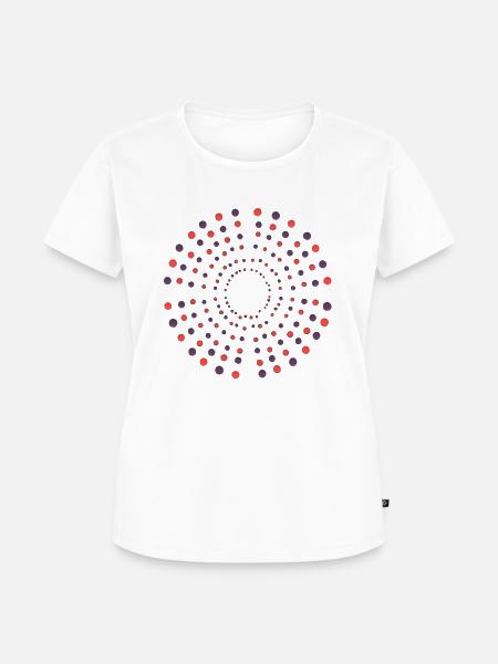 Dotart 005 - Frauen Premium Bio T-Shirt - Weiß