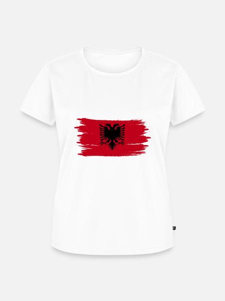 Albanian collections - Frauen Premium Bio T-Shirt - Weiß