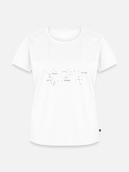 Konstellationen - Frauen Premium Bio T-Shirt - Weiß