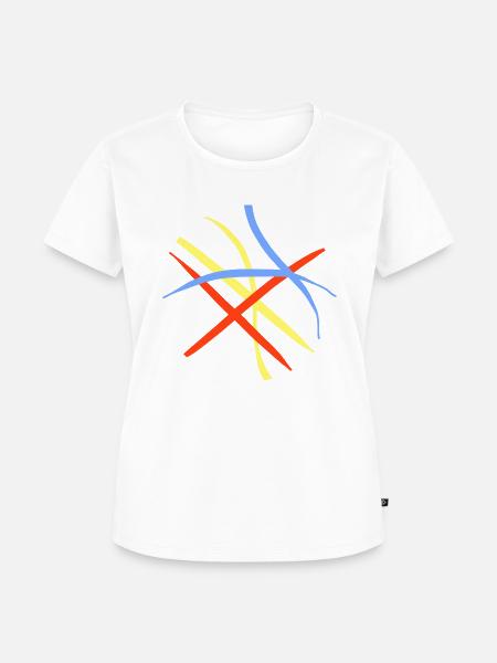 The Most Colourful Clothes (TMCC) - Frauen Premium Bio T-Shirt - Weiß