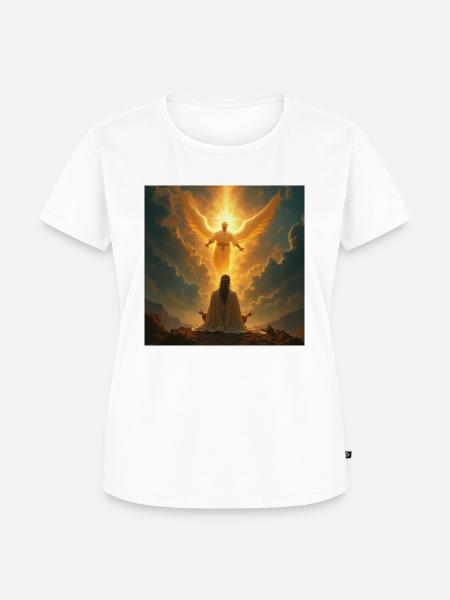 Der unsichtbare Geist erscheint - Frauen Premium Bio T-Shirt - Weiß