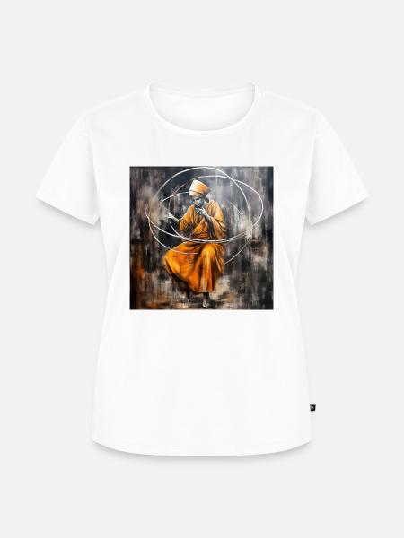drachenqodeMDJ - Frauen Premium Bio T-Shirt - Weiß