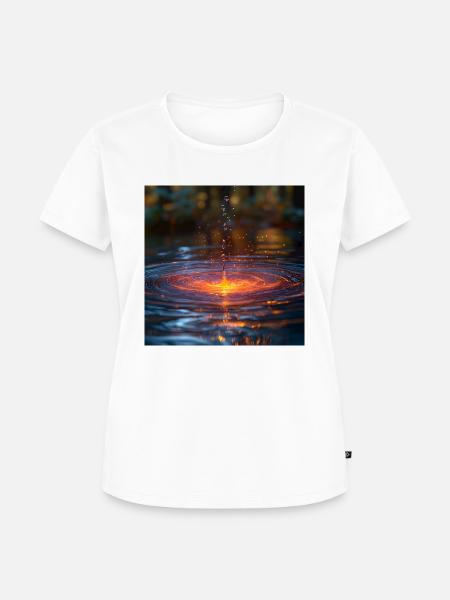 drachenqodeMMM - Frauen Premium Bio T-Shirt - Weiß