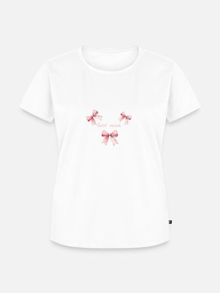 best mom - Frauen Premium Bio T-Shirt - Weiß