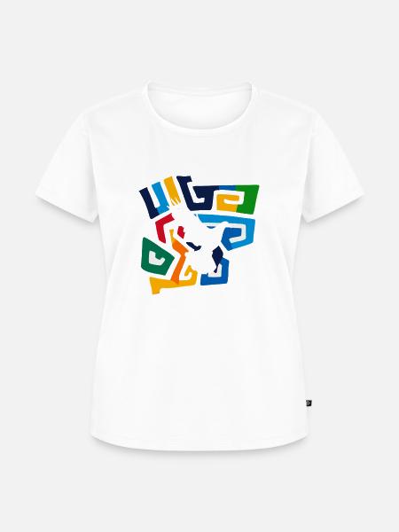 Tauben Peacezeichen - Frauen Premium Bio T-Shirt - Weiß