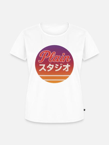 plain studio japanstyle - Frauen Premium Bio T-Shirt - Weiß