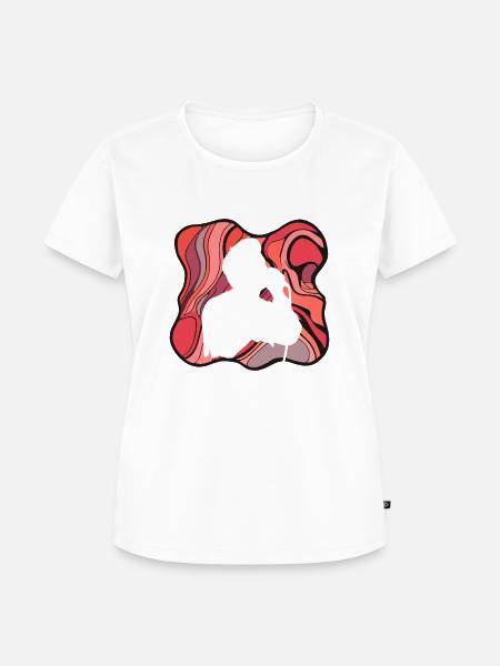 Singen Chor - Frauen Premium Bio T-Shirt - Weiß
