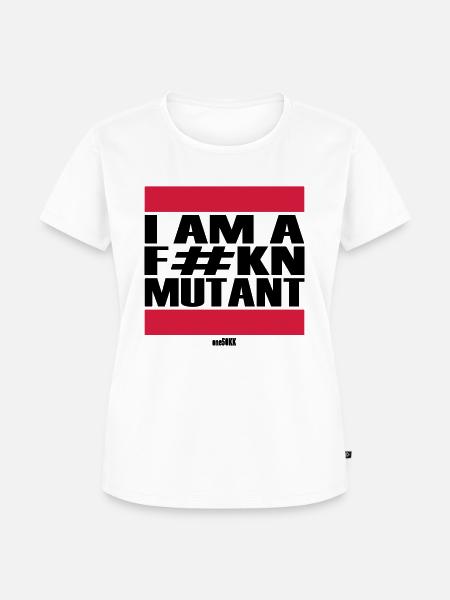 I am a mutant - Frauen Premium Bio T-Shirt - Weiß