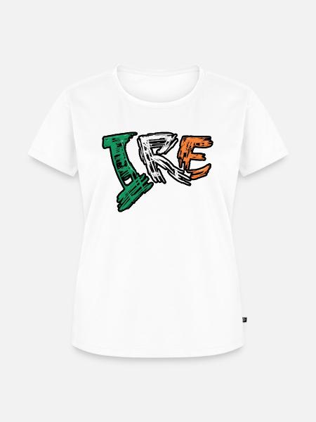 Ire - Frauen Premium Bio T-Shirt - Weiß