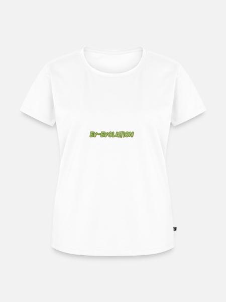 Ev- Evolution - Frauen Premium Bio T-Shirt - Weiß