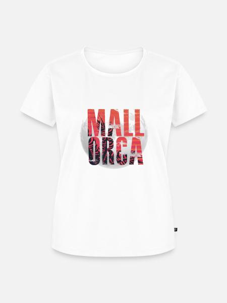 Malle Mallirca - Frauen Premium Bio T-Shirt - Weiß