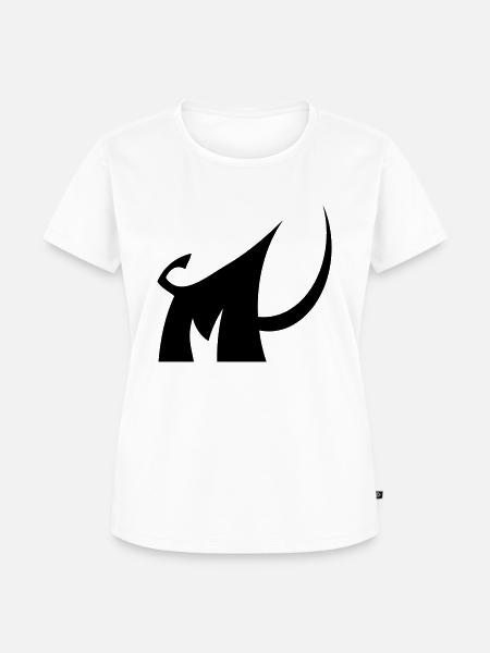 M wie Mammut - Frauen Premium Bio T-Shirt - Weiß